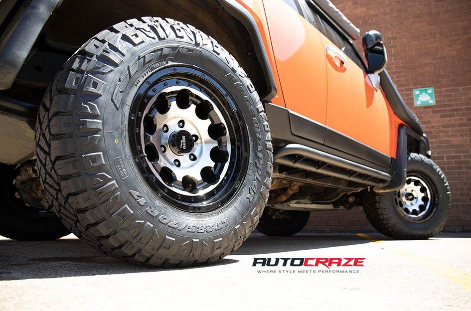 TOYOTA FJ CRUISER MO990 ROTARY GLOSS BLACK